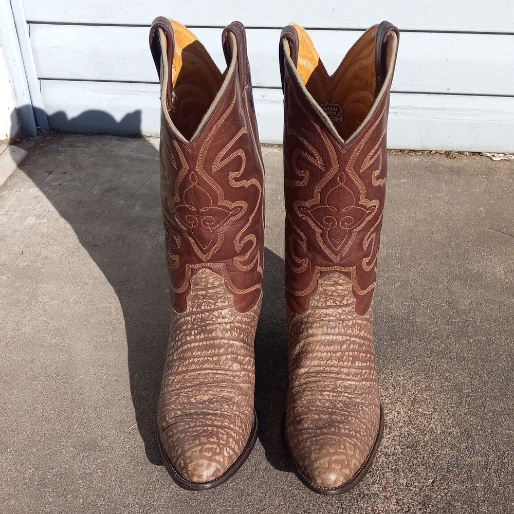 Vintage Nocona Wildebeest boots men's size 14 A